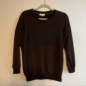 Suncoo Paris Black Sweatshirt